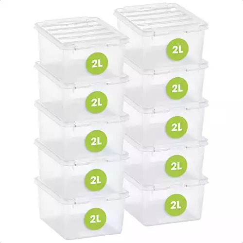 SmartStore Aufbewahrungsbox mit Deckel klein 2 L